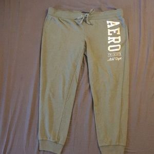 Olive green Aeropostale Joggers